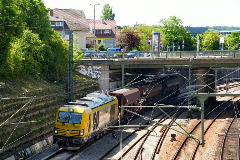 248 040 bei km 15,0 (Mai 2025)