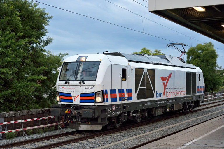 248 077 bei km 16,8 (September 2025)