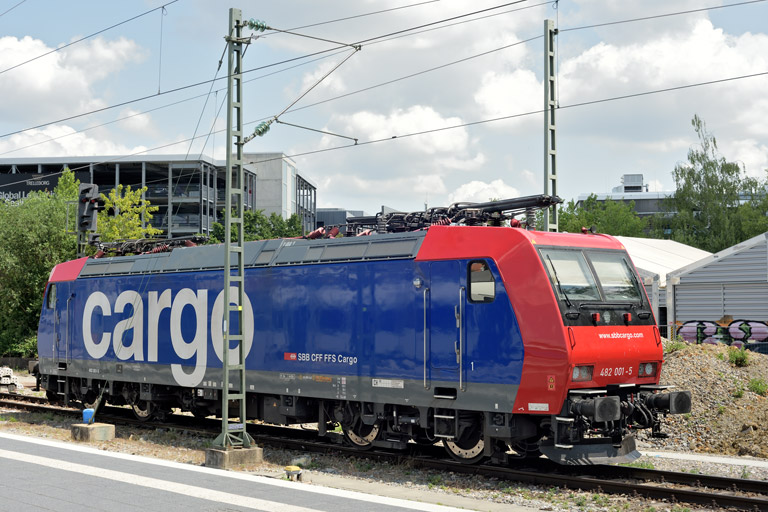 482 001 bei km 15,6 (Juni 2025)