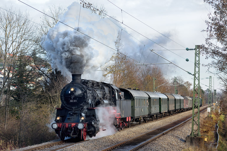 58 311 mit DPE 88721 bei km 12,8 (November 2025)
