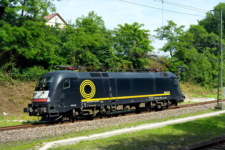 ES 64 U2-022 bei km 17,2 (Juni 2025)