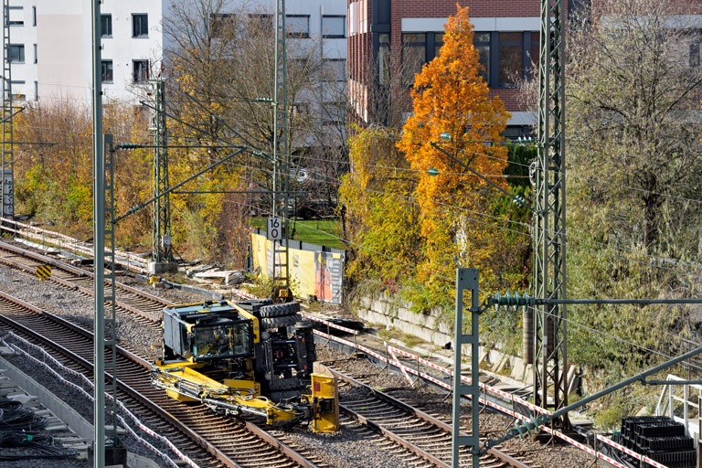 Zweiwegefahrzeug bei km 16,0 (November 2025)