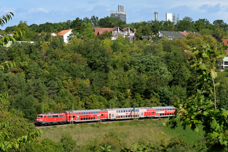 111 125 mit RE 28479 bei km 13,4 (September 2026)
