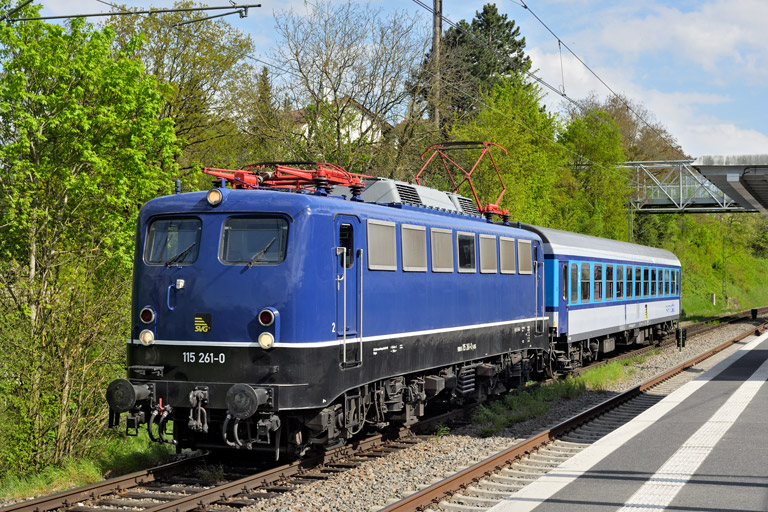 115 261 bei km 14,2 (April 2026)