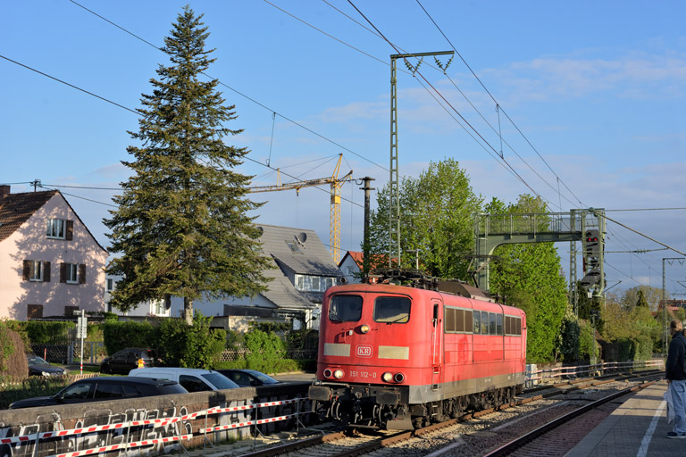 151 112 bei km 16,8 (April 2026)