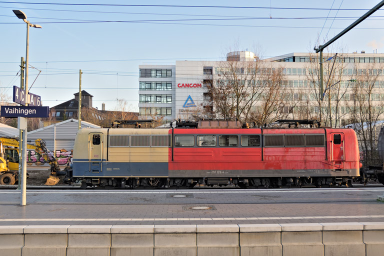 151 129 bei km 15,6 (Januar 2026)