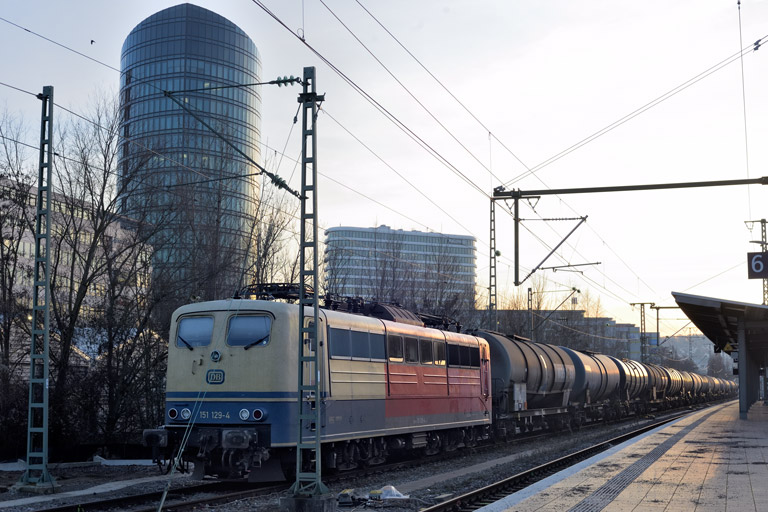 151 129 bei km 15,6 (Januar 2026)