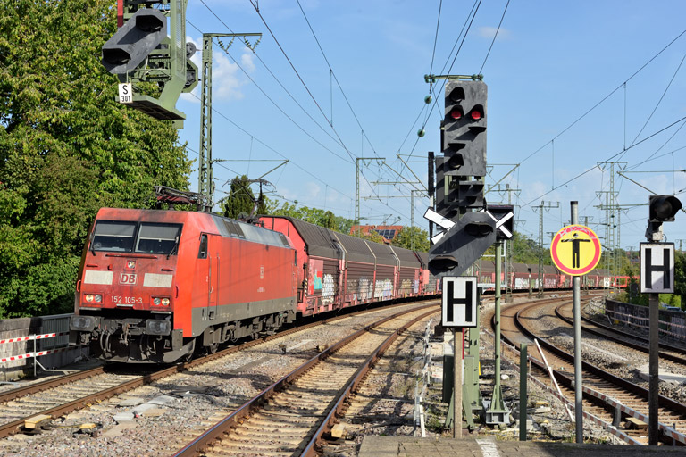 152 105 bei km 16,6 (September 2026)