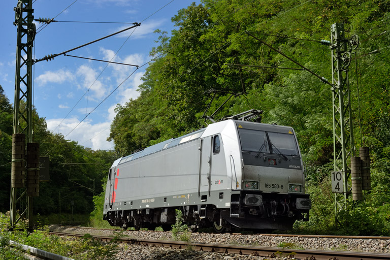 185 580 bei km 10,4 (August 2026)