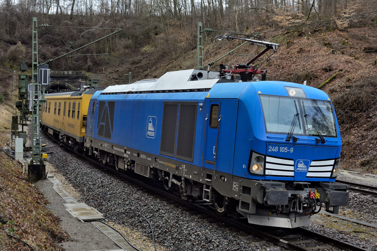 248 105 bei km 17,4 (Februar 2026)