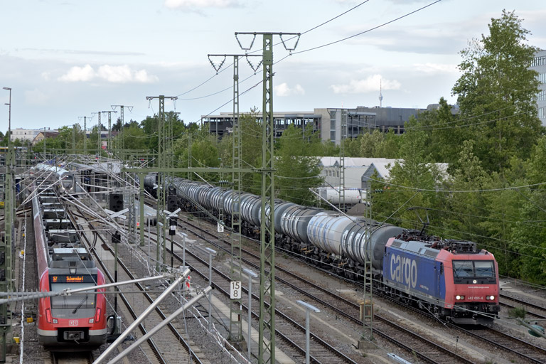 482 005 bei km 15,8 (Mai 2026)