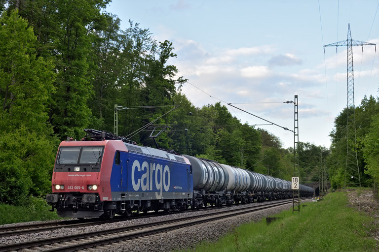 482 005 bei km 18,2 (Mai 2026)