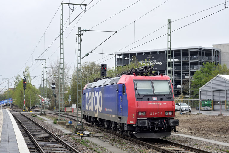 482 017 bei km 15,6 (April 2026)