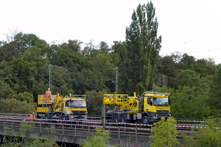 Zweiwegefahrzeuge bei km 14,6 (September 2026)